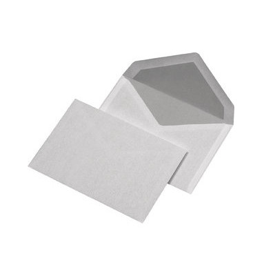 Briefumschläge C6 ohne Fenster nassklebend 75g weiß 1000 Stück