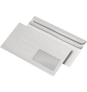 Briefumschlag 222340, Din Lang, Fenster rechts, selbstklebend, 80g, weiß