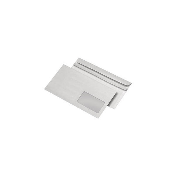 4003928722340 - Briefumschlag 222340 Din Lang Fenster rechts selbstklebend 80g weiß 4003928722340 1000 Stück 4003928722340 - Briefumschlag 222340 Din Lang Fenster rechts selbstklebend 80g weiß 4003928722340 1000 Stück