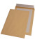 Versandtaschen 30022372 mit Papprückwand, B4, ohne Fenster, haftklebend, 120g, braun