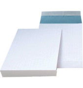 Faltentaschen 30007040, C4, ohne Fenster, 40mm-Falte, haftklebend, fadenverstärkt, 125g, weiß