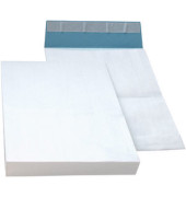 Faltentaschen 30007044, B4, ohne Fenster, haftklebend, 40mm-Falte, fadenverstärkt, 125g, weiß