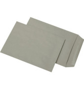 Versandtaschen 30005455, C4, ohne Fenster, nassklebend, 90g, grau