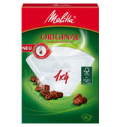 Kaffeefiltert&uuml;ten Original 1x4, Gr&ouml;&szlig;e 4, wei&szlig;
