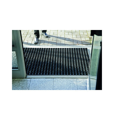 Ringgummimatte 31200 Eazycare Scrub, 40x60cm (HxB), rechteckig, f&uuml;r Au&szlig;enbereich