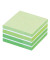 Haftnotizen 2028G, Notes, 76x76mm, grün/weiss, quadratisch