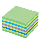 Haftnotizen 2028NB, Notes, 76x76mm, grün/gelb/flieder/blau, quadratisch