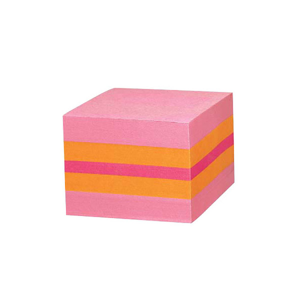 4001895853821 - Liderpapel - Haftnotizwürfel ® Mini 51 x 40 x 51 mm (b x h x t) wassermelonenrot vitalorange guavapink 400 Bl