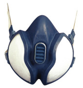 Atemschutzmaske 4000 Plus 4255 blau/weiß FFA2-P3-D mit Ausatemventil