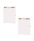 Flipchartblock Super Sticky Meeting Chart Table Top MC559, 63,5x77,4cm, blanko, 70g