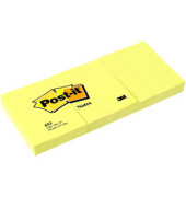 Haftnotizen 653, Notes, 51x38mm, gelb, rechteckig