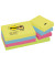 Haftnotizen 653-TFEN, Notes Energetic Collection, 51x38mm, 4-farbig sortiert (ultragelb/neonorange/ultrapink/neongr&uuml;n), rechteck