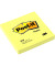 Haftnotizen 654, Notes, 76x76mm, gelb, quadratisch