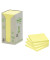 Haftnotizen 654-1T, Recycling Notes, 76x76mm, gelb, quadratisch