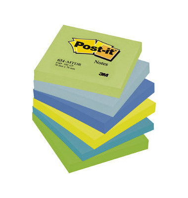 Haftnotizen Dreamy 76 x 76mm 6-farbig sortiert 6 x 100 Blatt Haftnotizen Dreamy 76 x 76mm 6-farbig sortiert 6 x 100 Blatt