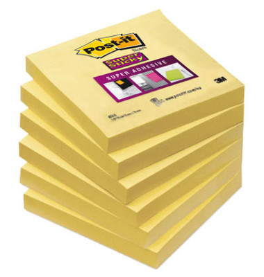 Haftnotizen Super Sticky 76 x 76mm narzissengelb 90 Blatt Haftnotizen Super Sticky 76 x 76mm narzissengelb 90 Blatt