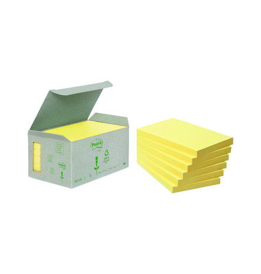 Haftnotizen 6551B, XL-Notes, 127x76mm, gelb, rechteckig Haftnotizen 6551B, XL-Notes, 127x76mm, gelb, rechteckig