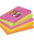 Haftnotizen Super Sticky 127 x 76mm neon 5-farbig sortiert 5 x 90 Blatt