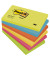 Haftnotizen 655-TFEN, Notes Energetic Collection, 127x76mm, 5-farbig sortiert (ultragelb/neonorange/ultrapink/neongr&uuml;n/ultrablau