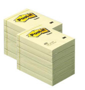 Haftnotizen 656, Notes, 51x76mm, gelb, rechteckig