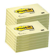 Haftnotizen 657, Notes, 102x76mm, gelb, rechteckig