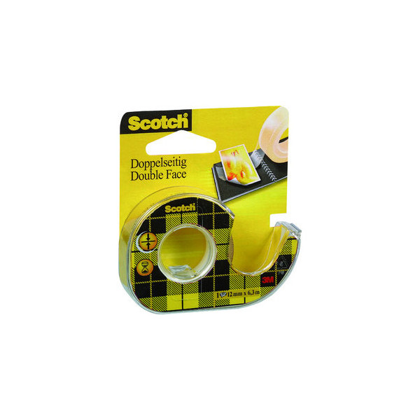 0051131598546 - Klebeband doppelseitig Permanent Double-Sided 665H1263 12mm x 63m transparent 0051131598546 Scotch