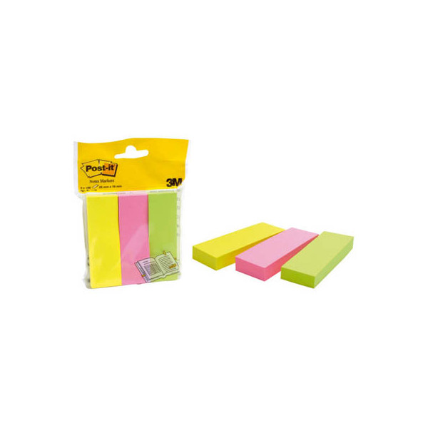 3134375317153 - Haftmarker 671-3 Notes Markers 25x76mm 3-farbig sortiert ohne rechteckig 3134375317153 3 Stück