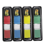 Haftmarker 683-4, Index Mini, 11,9x43,2mm, 4-farbig sortiert, ohne, Z-Notes, rechteckig