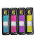 Haftmarker 683-4AB, Index Mini, 11,9x43,2mm, 4-farbig sortiert, ohne, Z-Notes, rechteckig