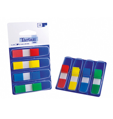 Index Haftstreifen Mini sortiert ro/bl/gn/gb 4x35 St Index Haftstreifen Mini sortiert ro/bl/gn/gb 4x35 St