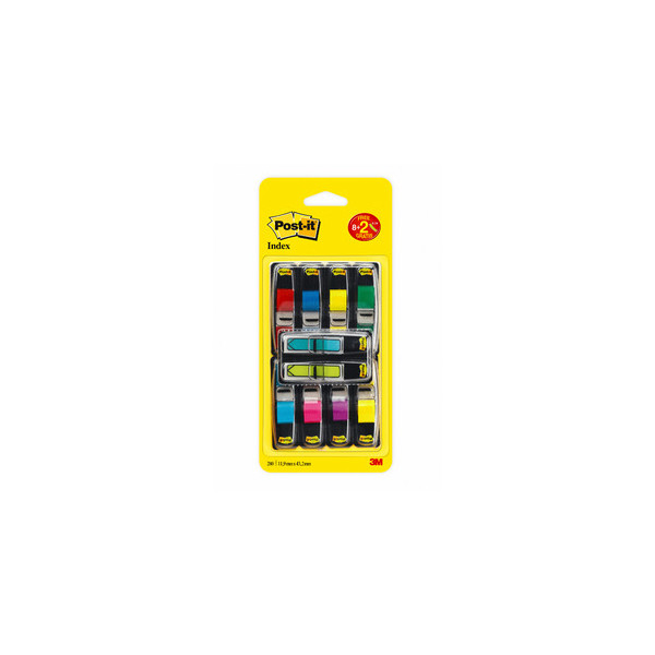 0051135810729 - Haftmarker 683-VAD1 Index Mini Promotion 119x432mm 10-farbig sortiert ohne rechteckig 0051135810729 Post-it