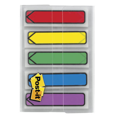 Haftmarker 684-ARR1, Mini, 12,7x43,2mm, 5-farbig sortiert, ohne, Z-Notes, Pfeil