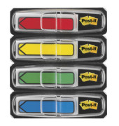 Haftmarker 684-ARR3, Index Mini, 12,7x43,2mm, 4-farbig sortiert, ohne, Z-Notes, Pfeil