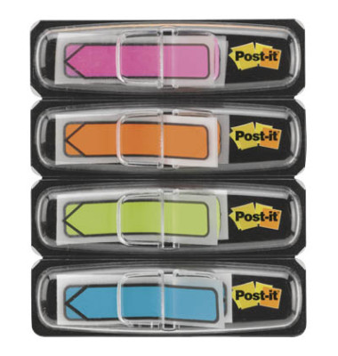 Haftmarker 684-ARR4, Index Mini, 12,7x43,2mm, 4-farbig sortiert, ohne, Z-Notes, Pfeil