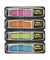 Haftmarker 684-ARR4, Index Mini, 12,7x43,2mm, 4-farbig sortiert, ohne, Z-Notes, Pfeil
