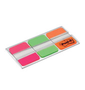 Haftmarker 686-PGO, Index Strong, 25,4x38mm, 3-farbig sortiert, ohne, Z-Notes, rechteckig