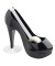 Tischabroller Fashion Schuh bis 19mm x 33m schwarz gefüllt