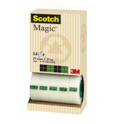 Klebeband Magic Tape 8R14TPR, 19mm x 33m, transparent