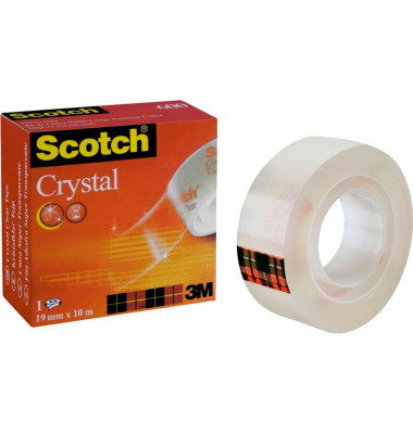 Klebeband Crystal C6001910, 19mm x 10m, transparent