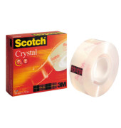 Klebeband Crystal C6001933, 19mm x 33m, transparent