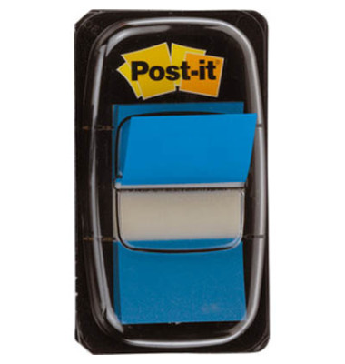 Haftmarker 680-2, Index, 25,4x43,2mm, blau, ohne, Z-Notes, rechteckig