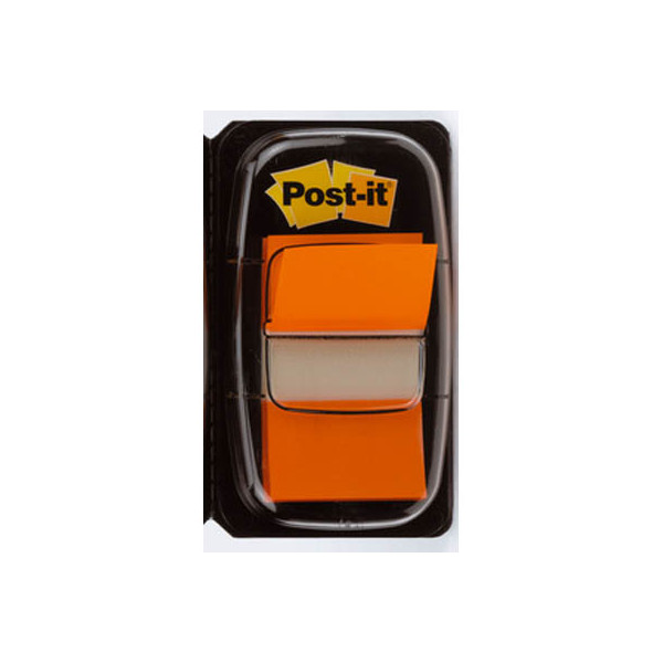 0021200707544 - Haftmarker 680-4 Index 254x432mm orange ohne Z-Notes rechteckig 0021200707544 50 Stück