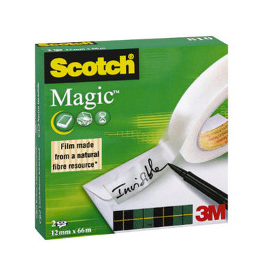 Klebeband Magic Tape 810 12mm x 66m transparent Klebeband Magic Tape 810 12mm x 66m transparent