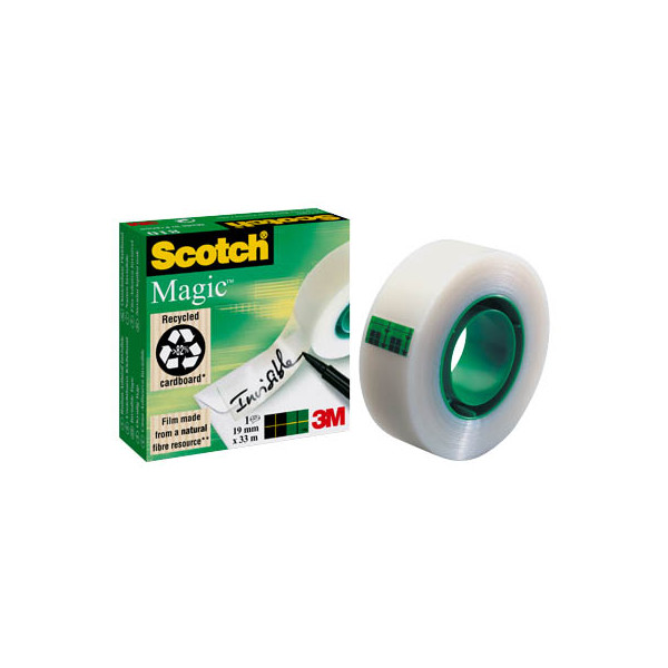 3134375002677 - Liderpapel - Scotch M8101933 Klebeband Scotch® Magic™ 810 Transparent (l x b) 33 m x 19 mm 1 St