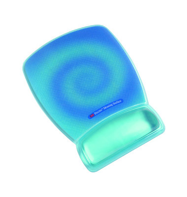 Mauspad mit Handgelenkauflage Gel blau Mauspad mit Handgelenkauflage Gel blau