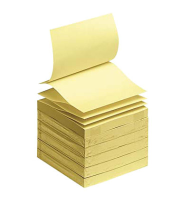 Haftnotizen R330, Z-Notes, 76x76mm, gelb, quadratisch