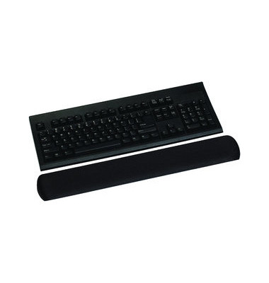 Handgelenkauflage Gelkissen schwarz f. Tastatur