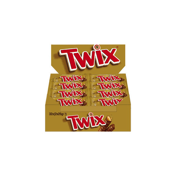 5000159459235 - Twix Schokoriegel Single 32 Stück à 50 g