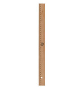 Holz-Lineal 719400000 braun 40cm mit Tuschekante