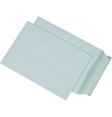 Versandtaschen 30005154, B5, ohne Fenster, haftklebend, 90g, weiß